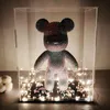 Objets décoratifs Figurines 75 Taille Acrylique Transparent Vitrine pour POP Figures Main Poupée Modèle De Voiture Boîte Aveugle Jouet Support De Stockage Personnalisé 230701