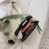 Damska torba ze smyczami Summer Fashion Texture Szeroki pasek na jedno ramię Wszechstronne torby listonoszki