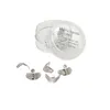 Förstoringsglasögon 50st Dental Metal Matrices Band med hål Sektion Contured tofflemire Stuck Dentist Tools 230701