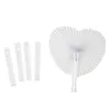 Dekorativa föremål Figurer 30st Portable Folding Fans Dance Wedding Party Hand Fan Favor Present Personlig dekoration 230701