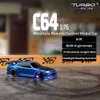 ElectricRC Car 1 76 Turbo Racing RC CAR C64 Drift With Gyro R Full Proportional Remote Control Toys RTR Kit For Kids and Adults 230630