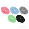 Brosses de bain éponges épurateurs ronds grands cheveux masseur de cuir chevelu shampooing brosse douche, épurateur doux de cuir chevelu pour les pellicules, exfoliant de cuir chevelu pour adultes, enfants et animaux de compagnie