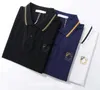 2023mens Polo Shirt Mens Designer T Shirts Kläder Turnn-Down Collar Polo Shirt Breattable Fashion Embroidery Slim Fit Tshirt Luxury Summer Clothing M-XXXXL 08