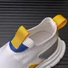 New Trend Mesh Causal Socks Flats Platform Shoes For Men High Tops Loafers Rock Punk Sports Waliking Sneakers 1AA4