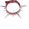 Gothic Necklace Spiked Neck Punk Rock Collar Halloween Costume Jewelry Gothic Accessories, Leatherette