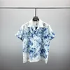 2 LUXURY Designers Shirts Men's Fashion Tiger Letter V silk bowling shirt Casual Shirts Men Slim Fit Short Sleeve Dress Shirt M-3XL#1184