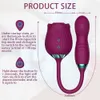 Massageador Manting Flor Quarta Geração Rosa Chupando Snapping Jumping Double Clapping Vibrating Stick Feminino Segundo Dispositivo 85% de desconto no fator