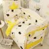 2023 AI Baby Bed Collision Prevention Midja Pure Cotton Four Seasons Universal Newborn Kids Crib Twin Boys Bedding Set Set