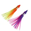 5pcs/torba Squid Rybołówstwo Przynęty Trolling Squid Squid Saltwater Bishings dla tuńczyka i gry tęczowe Hurtowe Przynęty Producent OEM