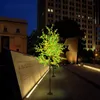 luzes de árvore led simulam luzes de árvore festa de casamento no jardim luzes decorativas de paisagem