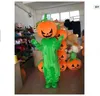 Vendita in fabbrica Costume della mascotte della zucca Maschera del vestito operato Maschera del partito Cartone animato Drago mascotte Costume di compleanno del personaggio dei puntelli di inseguimento