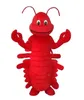 Factory sale red big body Lobster man Mascot Costume Fancy Dress Mask Party Cartoon Dragon Mascotter Birthday Character Chase Props Costume