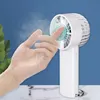 Ventilatore portatile con sistema di raffreddamento termoelettrico, piccolo ventilatore turbo personale ricaricabile USB di raffreddamento, mini ventilatore portatile silenzioso, ventilatore a batteria a 3 velocità