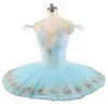Jasnoniebieski balet tutu dla dziewcząt profesjonalny Tutu Ballet kostium dla dorosłych klasyczny tutu pancake sukien