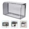 Corner Edge Cushions Covers Socket Protection Switch Splashproof Box Waterproof Outlet Protective Case Plastic Receptacle 230701