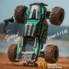 ElectricRc Araç RC Yüksek Hızlı Karbon Fırça Tam Ölçekli Offroad Kamyon LED 116 Tekerlek Uzaktan Kumanda Drift Racing Rock Tracked 230630