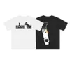 Designer-Paar-T-Shirt mit Pop Smoke x Hawk Em Co-Logo, kurzärmelig, Old Big V, lockeres Hip-Hop-T-Shirt für Damen und Herren, kurzärmeliges T-Shirt, Oberteil, Kleidung, Pullover, T-Shirts