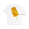 Nice SY T-shirts Men Women Vintage Heavy Fabric Tee Slightly Loose Tops Multicolor Street Hip-hop T-shirt