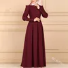 Roupas étnicas Abaya Kaftan Dubai Turquia Marrocos Islamismo Muçulmano Vestido Longo Vestidos Africanos Para Mulheres Djellaba Robe Longue Femme Mus2180