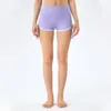 Yoga Kıyafetleri Denizkızı Eğrisi Drawstring Şeftali Şortları Çalışan Pantolon Fitness Yüksek Bel Spor Yoga Şortları Kadın Kalça Pushup 230701