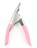 Stainless Steel Nail Clipper Acrylic False Nail Tips Cutter Clipper Manicure Nail Cutter Scissors 4styles C160