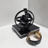 Boîtes de montres Cas USB Charing Stéréoscopique Remontoir de montre automatique Affichage de la boîte Remontoirs mécaniques de luxe Gyro Rotator 360 Yarn Winder 230701