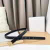 Black Calfskin Women Belt -bältesdesignbältet för högsta kvalitet