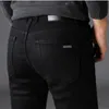 Men Classic dżinsy Jean Homme Pantalones Hombre Men Mannen Soft Black Biker Masculino Denim Dżins Pants MX190718283B