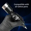 Permanente make-up Power Mini Tattoo Draadloze voeding RCA/DC Twee interfaces zijn optioneel Draagbaar opladen Powerbank Motor Machine Wx-6 230701