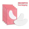 Makeup Tools 300 400 pairs Groothandel Hydrogel Gel Eye Patches voor Wimper Extension Tips Stickers Onder Pads Toepassing 230701