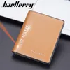 Baellery 2023 New Men Wallets High Quality Name Customized Wallet Brand Male Purses Slim Card Holders Small Mens Clutch Wallet