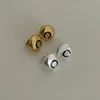 2023 Luxury quality charm stud earring with black color in two colors plated round shape have box stamp PS7254B290e