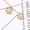 Marque de luxe Diamond Stud Oreille de boucles de boucles de boucles d'oreilles Lettres Girls Boucles d'oreilles plaquettes Femmes de mariage Bijoux accessoires Accessoires 20Style