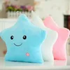 Pillow Led Light Soft Plush Luminous Toys Colorful Stars Love Shape Kids Adult Birthday Christmas Gift For Children Girls