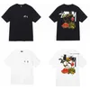 2023 Fashion Mens Designer SY Print T Shirts Black New Style Polos T-Shirt Men Women High Quality Short Sleeve Tees S-xl