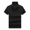 Hifigerclothing tasarımcı tişört erkekler lüks lüks yüksek cadde kısa kollu tshirts mektup desen nakış gömleği klasikler asya m xxxl 2023 erkek moda polo gömlek