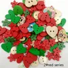 Wooden Buttons mixed size color 2 holes for handmade Gift Box Scrapbooking Crafts Party Decoration DIY Sewing draw310j