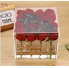 Vasen, transparente Acryl-Rosen-Blumenbox, Make-up-Organizer, Geschenk, Valentinstag, Hochzeitsdekoration, handgefertigte Vase 230701