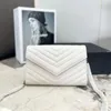 Sac express de marque Sac en argent sac à bandoulière sac à chaîne carrée sac en cuir cuir de veau classique chaîne en métal luxe SLY sac top dix marques