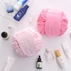 Flamingo Lazy Drawstring Cosmetic Bag Multifuncional Travel Magic Pouch Portable Wash Bag Makeup Organizer Storage Bags 180QH