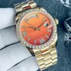 36 مم 41 ملم رجال كلاسيك رجال مشاهدة الفيروز كل ديايل A Discovery Automatic Watches Movement Mechanical Master Rollie Day Day Day Date Watch Watchwatch R11