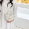 Borsette Borse a tracolla principessa per ragazze Cute Pearl Kids Tote Borsa a mano Borsa a tracolla per bambini Borse e borsette per bambini fatte a mano 230701