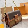 Luxe ontwerper messenger tassen handtassen ontwerpers voor dames ketting schoudertas vintage mode crossbody messsenger handtas
