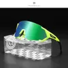 KDEAM nouvelles lunettes de soleil polarisées connectant des lunettes coupe-vent lunettes de soleil colorées TR lunettes de soleil de sports de plein air 0719