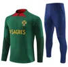 2023 2024 Portugal kinder trainingspak JOAO FELIX voetbalshirts trainingspak RUBEN NEVES BRUNO RONALDO FERNANDES Portugieser 23 24 Portugees volwassen TRACKSUIT set Heren