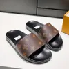 Com caixa Sandálias Chinelos Slides Sapato Casual Flat Slide Designer Masculino Feminino Chinelo Chinelo Chinelo Marca de luxo leve casa sandálias pretas 35-46