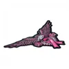 Pink Eagle Breast Cancer Ribbon Patch Awareness Embroidered Iron On Or Sew On Patches 5 25 3 25 INCH 2840