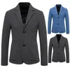 Abiti da uomo Blazer blu da uomo di alta qualità Giacca da uomo a due bottoni Blazer da uomo taglie forti 5XL