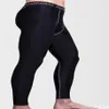 Moda 2017 Pro Tight Mens High Strech Chudy Athletic Swech Fitness Running Basketball Spods Leggings Compression Combat Pants226t