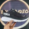 Hoka Bondi 8 One Shoes Op02 för män Kvinnor Hokas Triple Black White Summer Song Shark Grey Golden Coast Floral Smoke Green Blue Harbor Mist Mens Trainers Outdoor Shoes